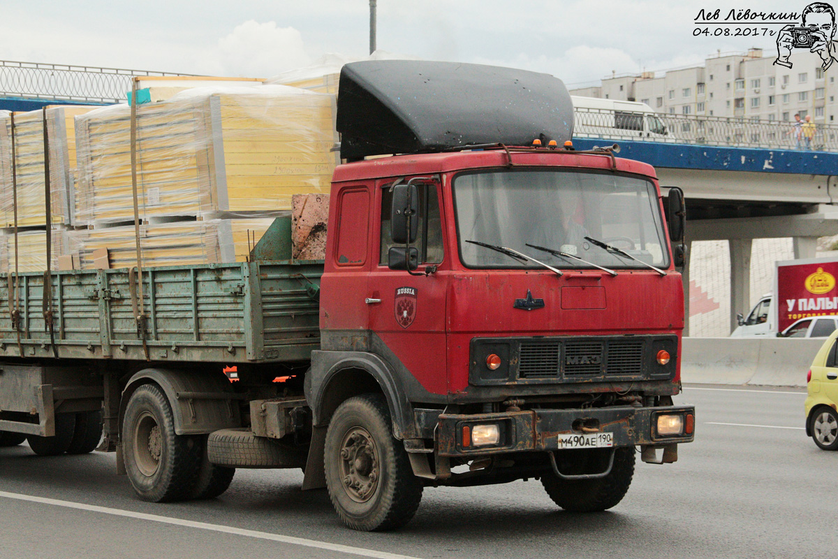 Московская область, № М 490 АЕ 190 — МАЗ-5432 (общая модель)