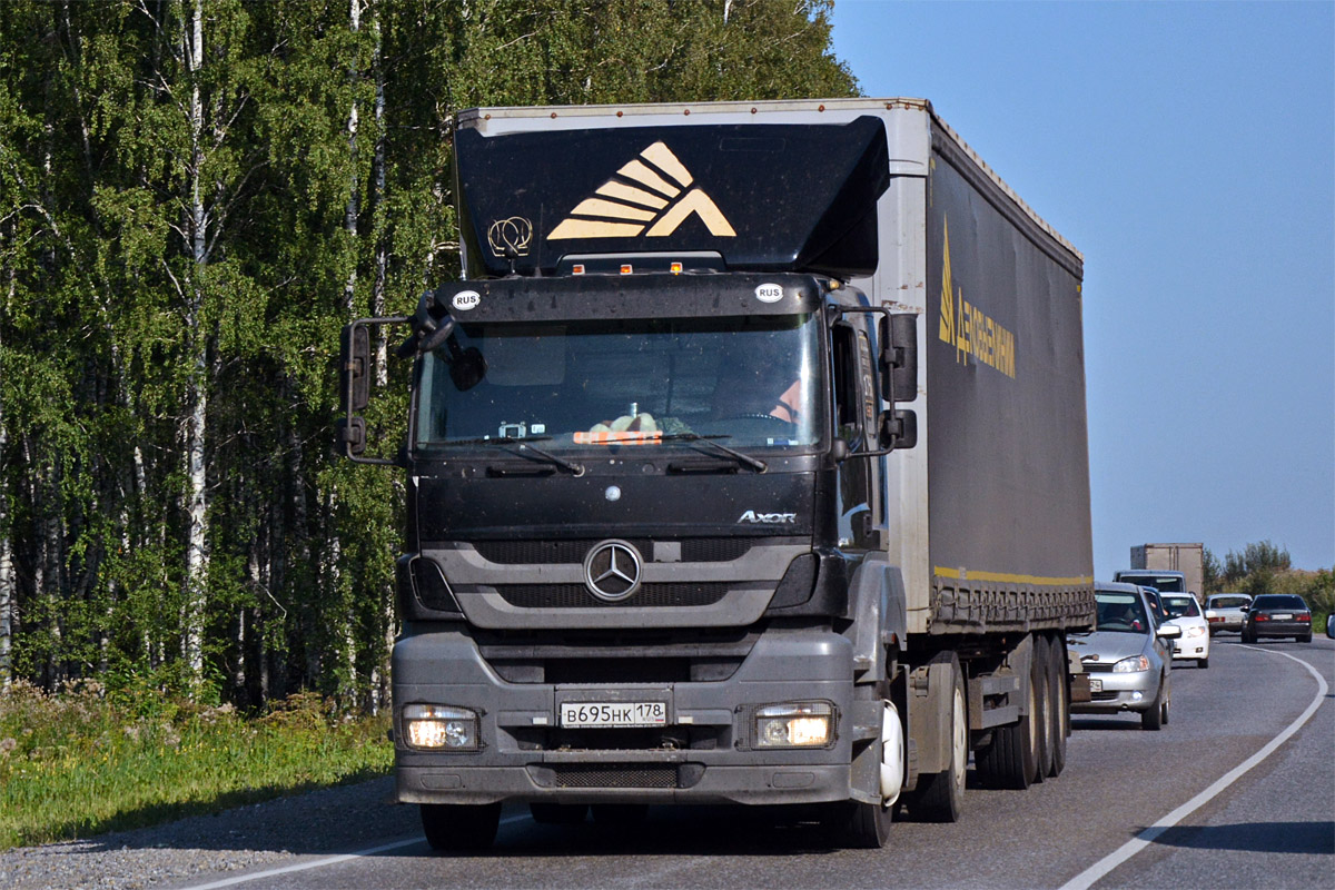 Санкт-Петербург, № В 695 НК 178 — Mercedes-Benz Axor 1836