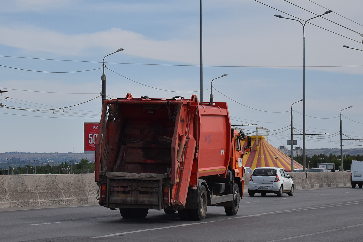 Волгоградская область, № В 593 ВВ 134 — КамАЗ-53605-L4