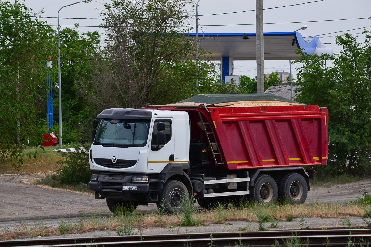 Волгоградская область, № А 505 ЕМ 134 — Renault Kerax [X9P]