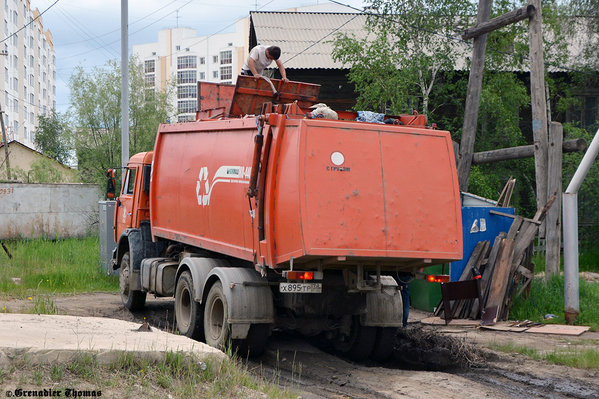 Саха (Якутия), № Х 895 ТР 38 — КамАЗ-65115-62