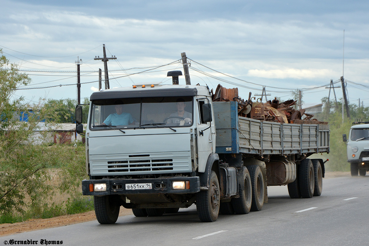 Саха (Якутия), № В 651 КК 14 — КамАЗ-54115-13 [54115N]