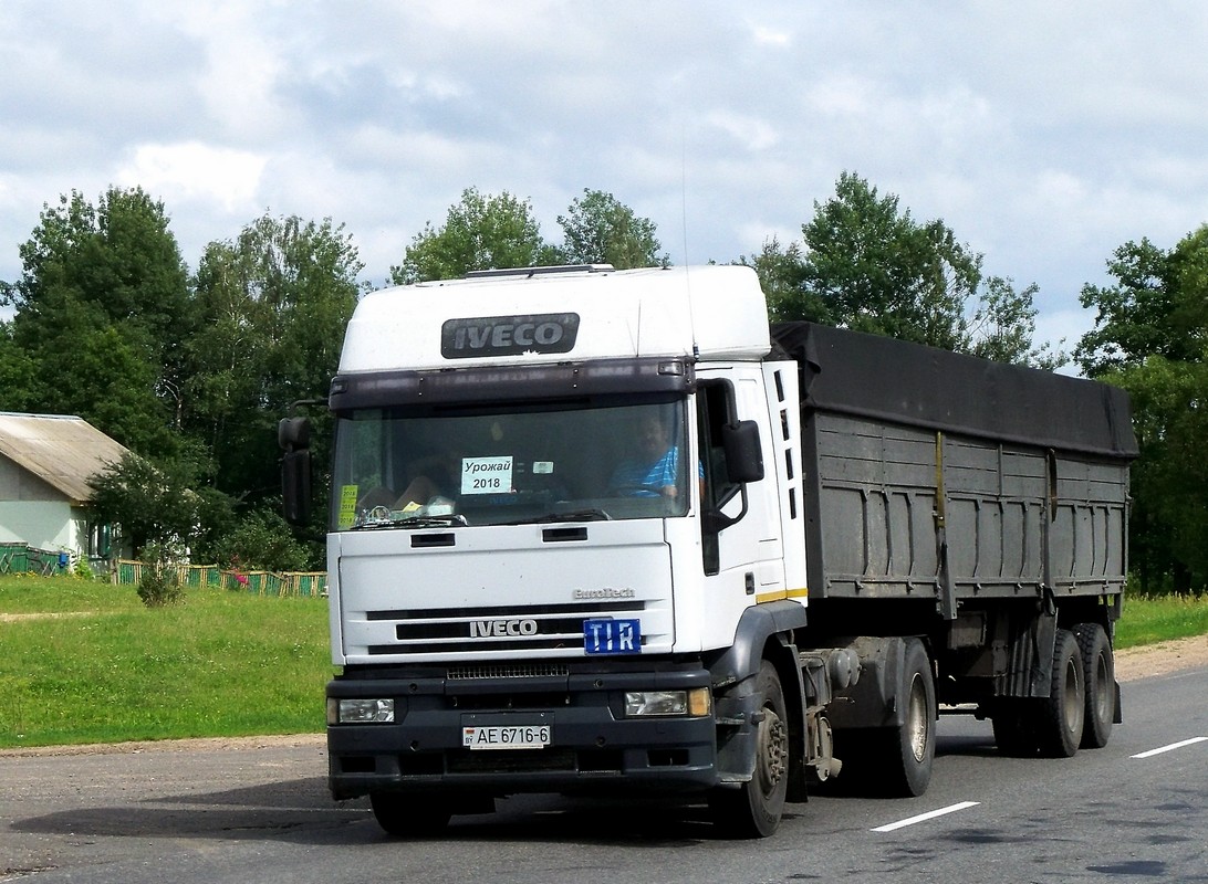 Могилёвская область, № АЕ 6716-6 — IVECO EuroTech