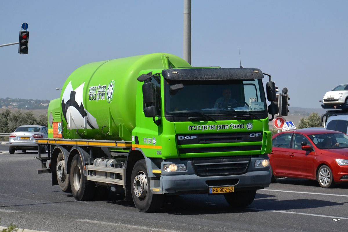 Израиль, № 84-902-52 — DAF CF75 FAR