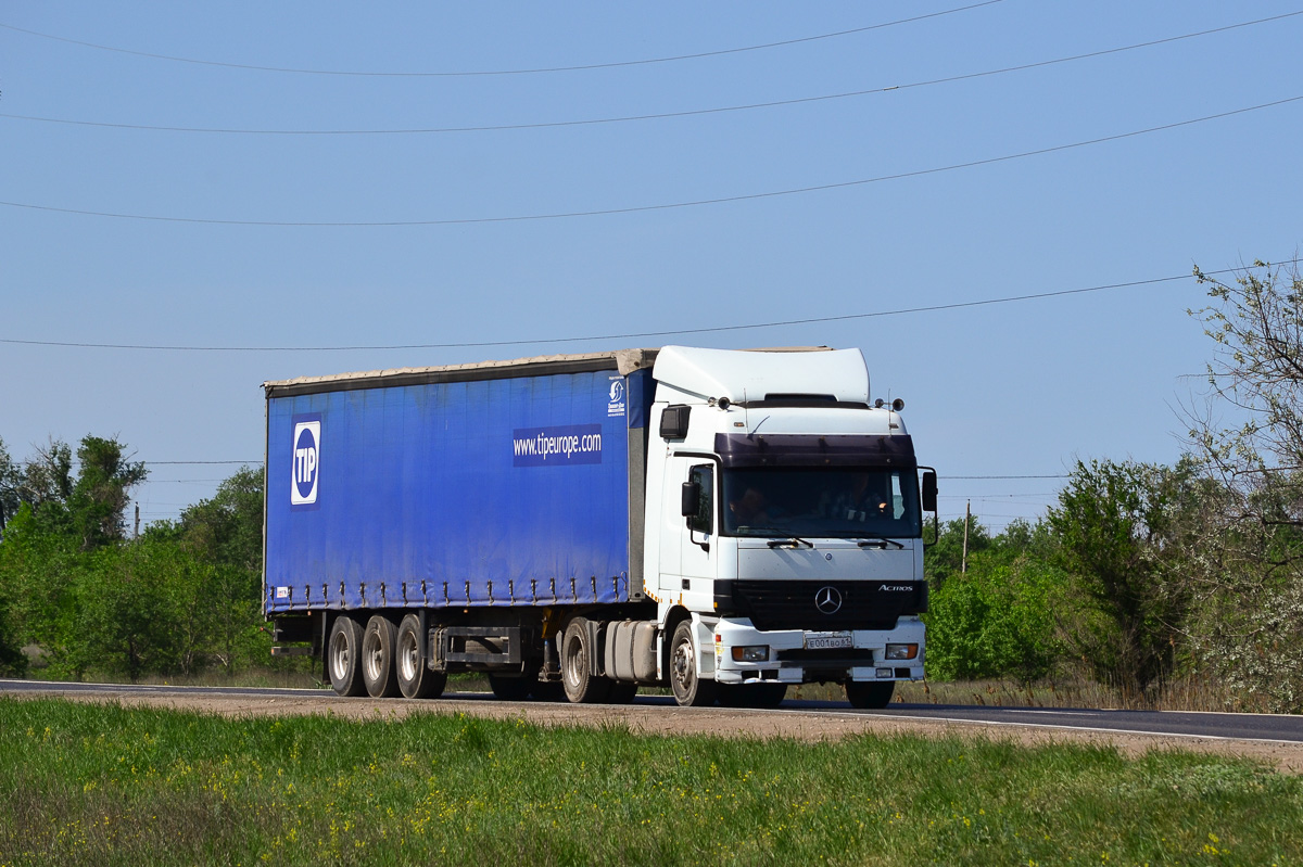 Ростовская область, № Е 001 ВО 61 — Mercedes-Benz Actros ('1997) 1840