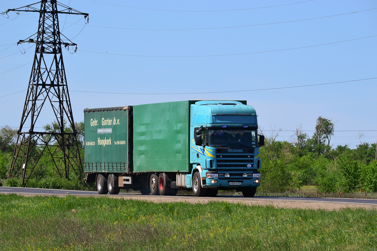 Ростовская область, № А 969 УК 161 — Scania ('1996) R124L