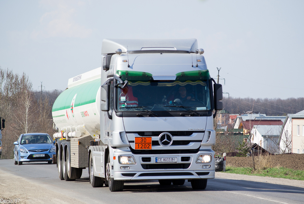 Черновицкая область, № СЕ 8033 ВІ — Mercedes-Benz Actros ('2009) 1844