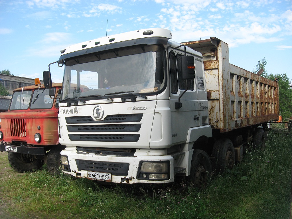 Тверская область, № К 461 ОУ 69 — Shaanxi Shacman F3000 SX331x