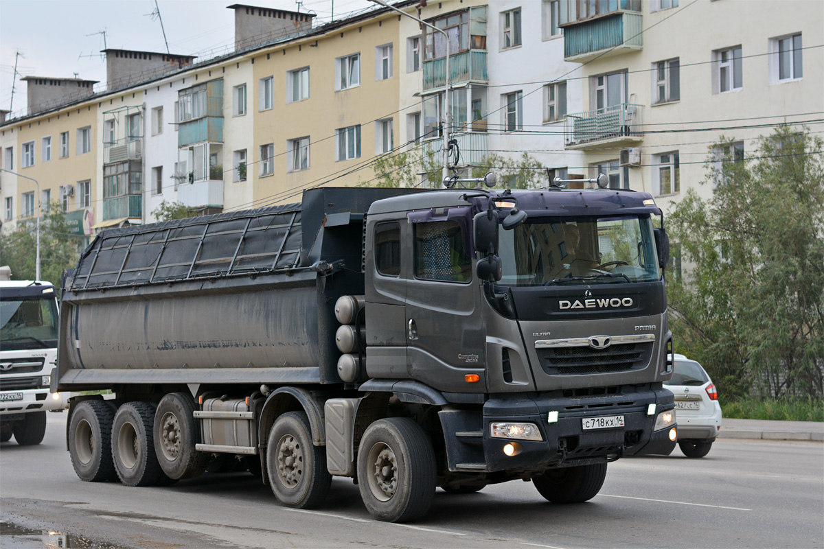 Саха (Якутия), № С 718 КХ 14 — Daewoo Prima