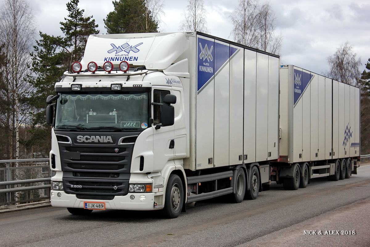 Финляндия, № IJK-489 — Scania ('2009) R500