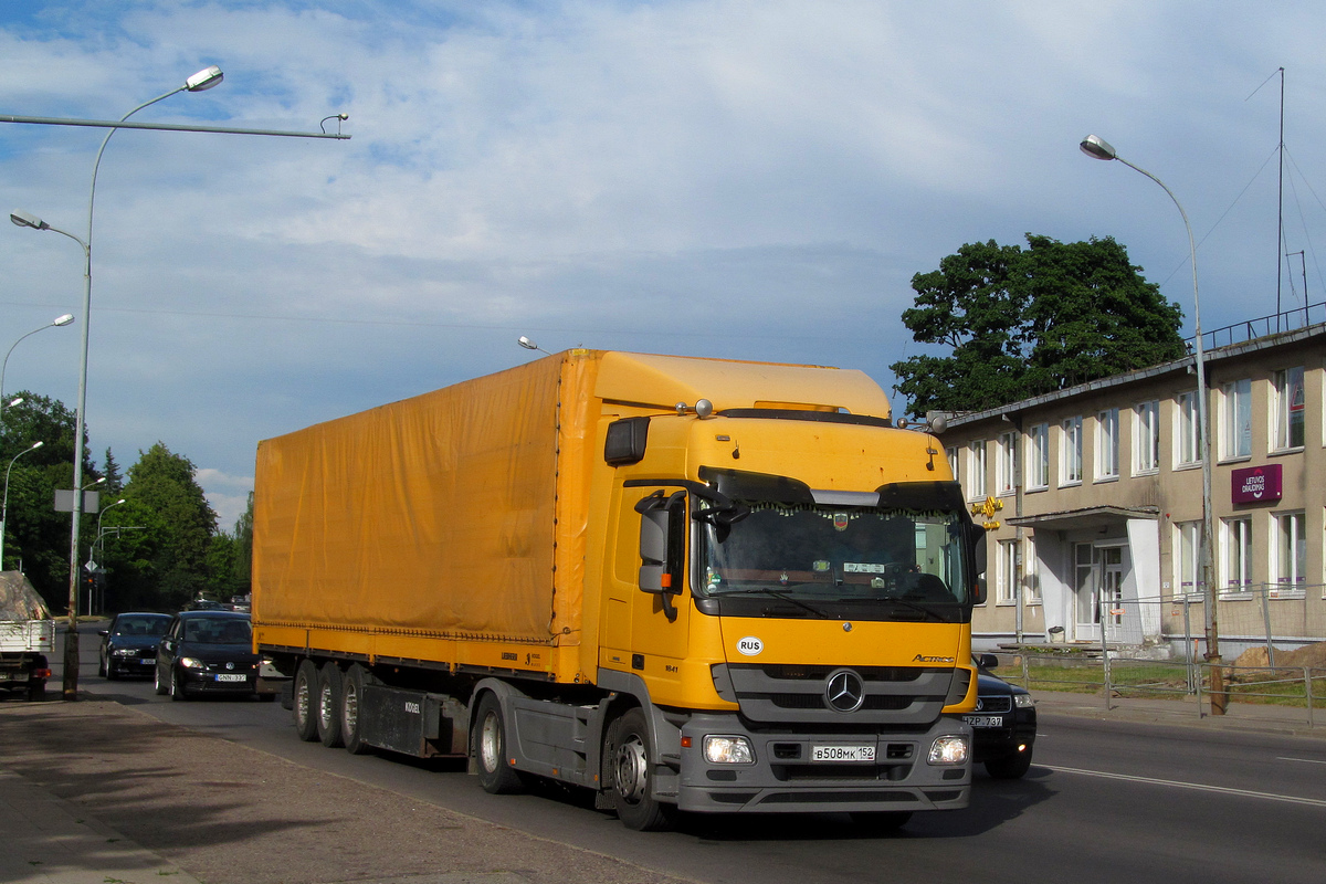 Нижегородская область, № В 508 МК 152 — Mercedes-Benz Actros ('2009) 1841