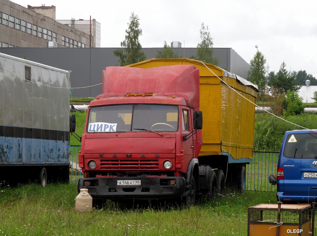 Калужская область, № А 146 АТ 40 — КамАЗ-5410