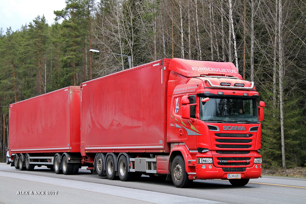 Финляндия, № LMN-691 — Scania ('2013) R730