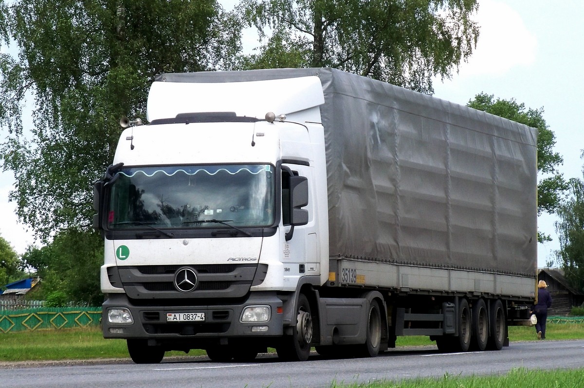 Гродненская область, № АІ 0837-4 — Mercedes-Benz Actros ('2009) 1841