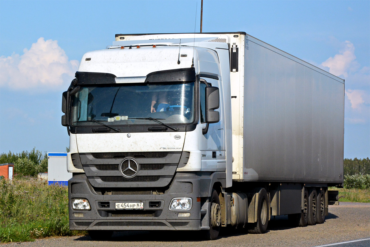 Смоленская область, № Е 454 НР 67 — Mercedes-Benz Actros ('2009) 1844