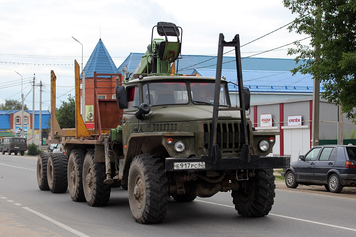 Рязанская область, № Е 917 РС 62 — Урал-4320-01