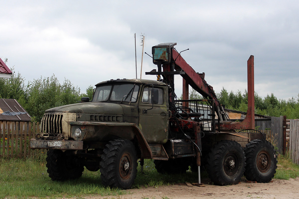 Рязанская область, № Е 297 ОА 62 — Урал-4320 / 5557 (общая модель)