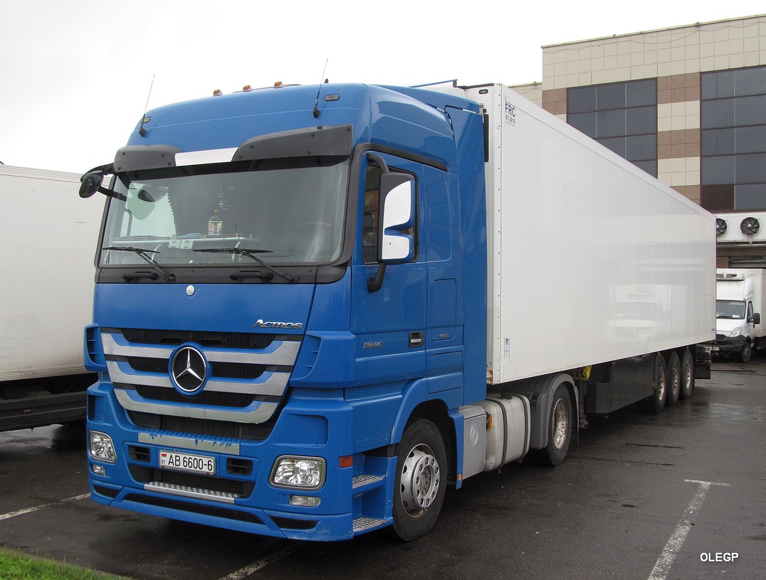 Могилёвская область, № АВ 6600-6 — Mercedes-Benz Actros ('2009) 1846