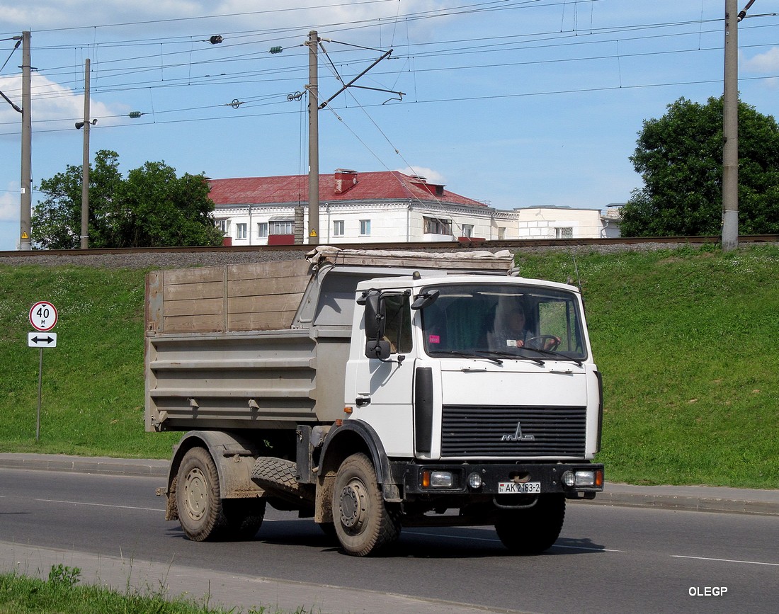 Витебская область, № АК 2183-2 — МАЗ-5551 (общая модель)