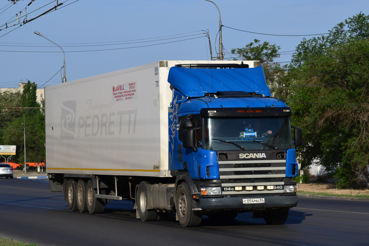 Волгоградская область, № С 054 МН 34 — Scania ('1996) P114G