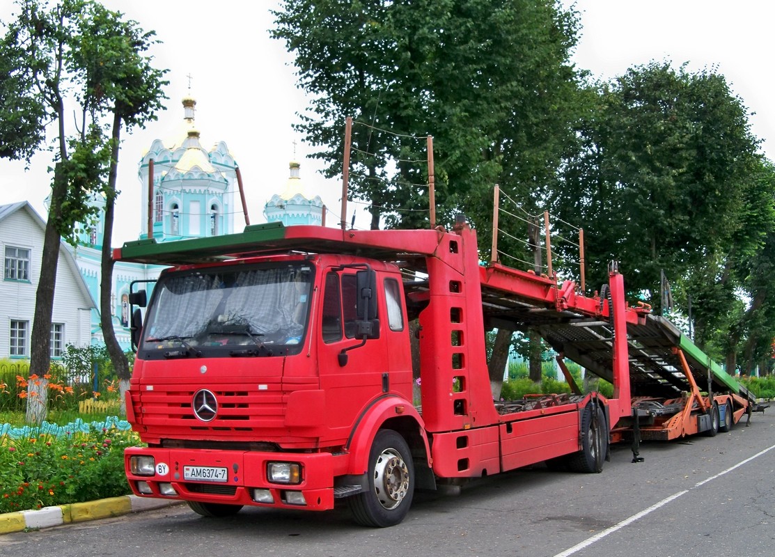 Минск, № АМ 6374-7 — Mercedes-Benz MK (общ. мод.)