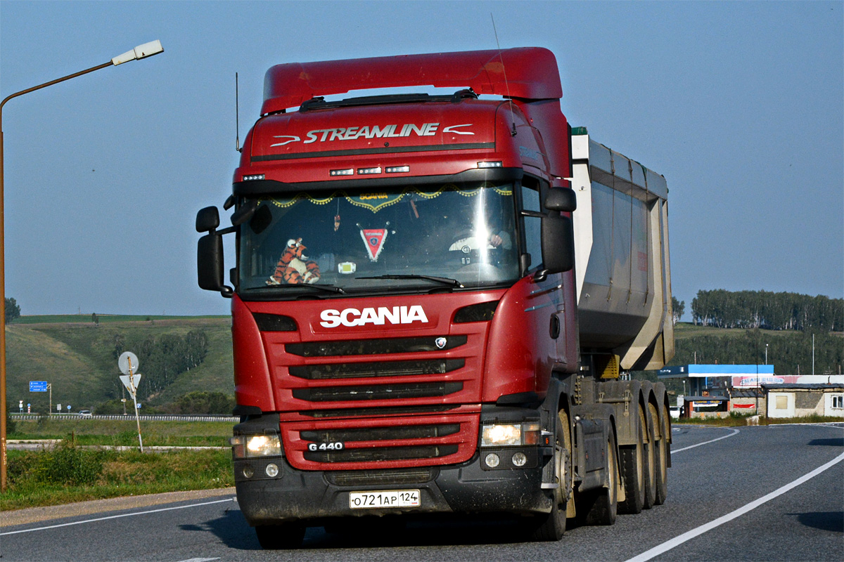 Красноярский край, № О 721 АР 124 — Scania ('2013) G440