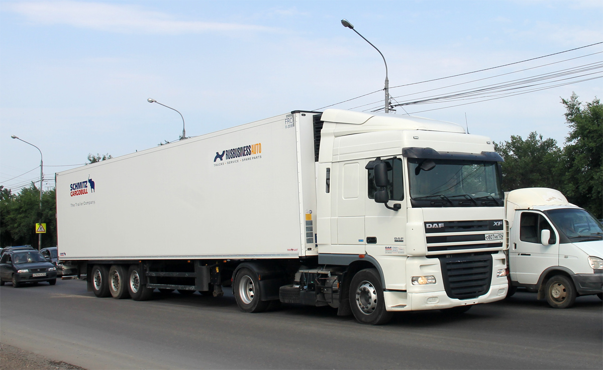 Красноярский край, № О 807 НК 124 — DAF XF105 FT