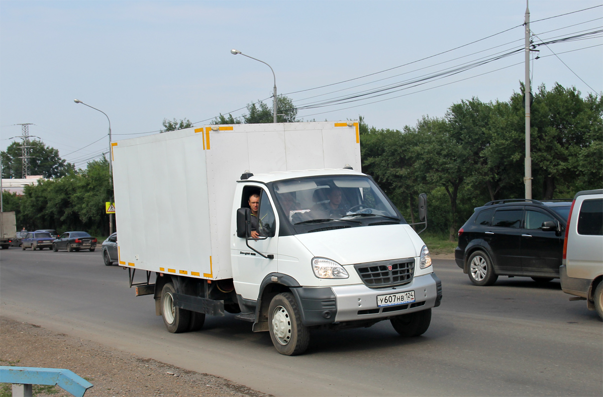 Красноярский край, № У 607 НВ 124 — ГАЗ-33106 "Валдай"