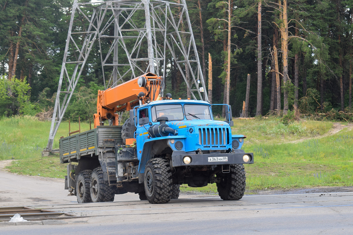 Алтайский край, № А 363 НН 89 — Урал-4320-40