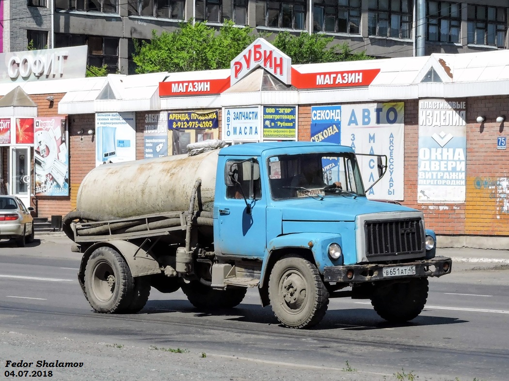 Курганская область, № В 651 АТ 45 — ГАЗ-3307