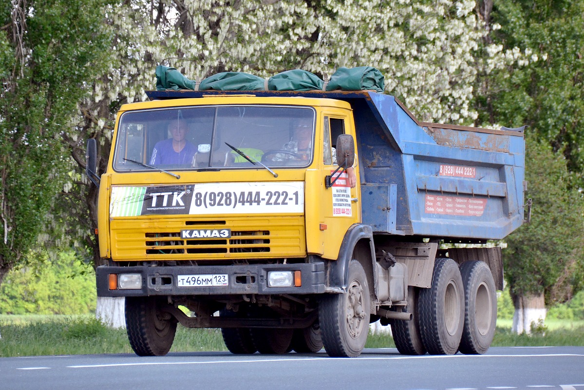 Краснодарский край, № Т 496 ММ 123 — КамАЗ-5511