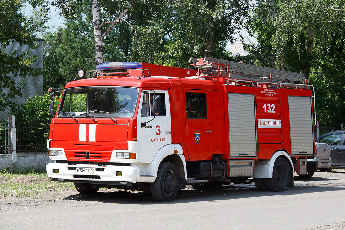 Алтайский край, № 132 — КамАЗ-4308-H3