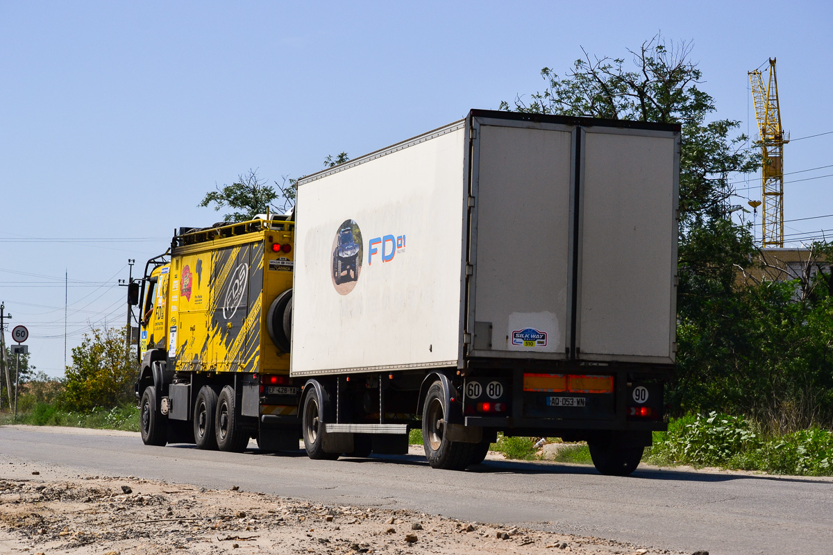 Франция, № EF-428-YA — Renault Kerax; Ралли Шёлковый Путь (Волгоградская область)