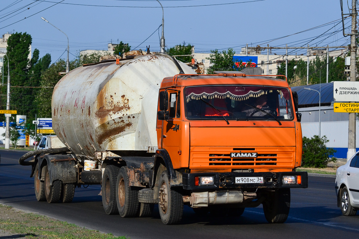 Волгоградская область, № М 908 МС 34 — КамАЗ-54115-15 [54115R]