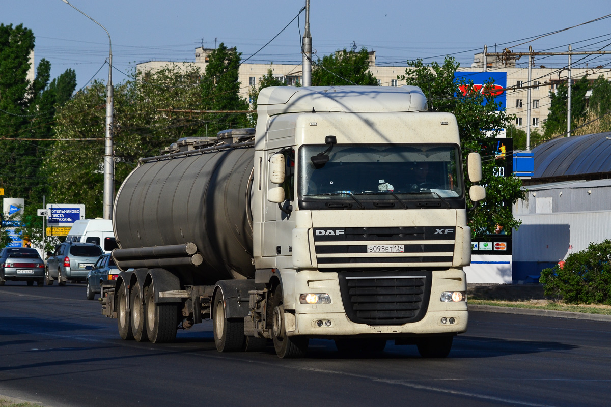 Волгоградская область, № В 095 ЕТ 134 — DAF XF105 FT