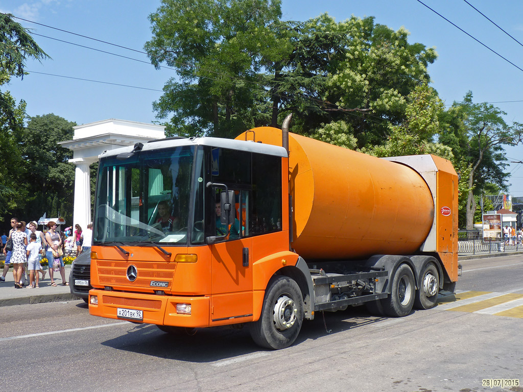 Севастополь, № А 201 ВК 92 — Mercedes-Benz Econic