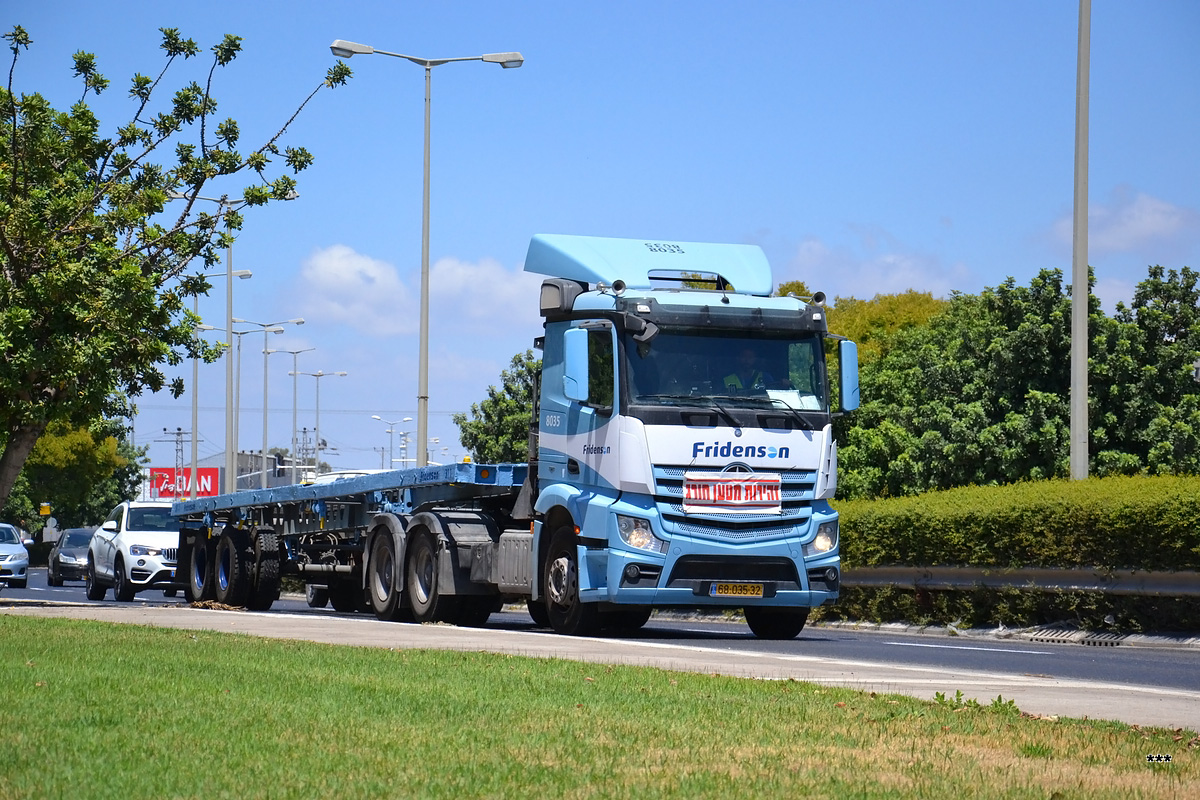 Израиль, № 68-035-32 — Mercedes-Benz Actros ('2011)