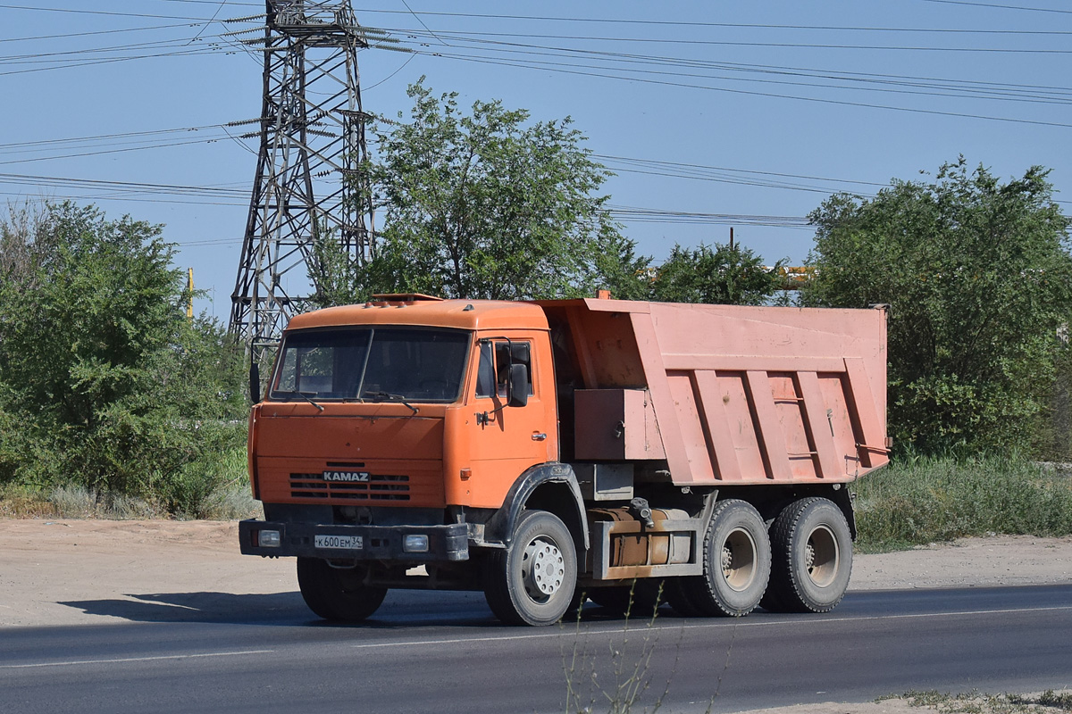 Волгоградская область, № К 600 ЕМ 34 — КамАЗ-65115 [651150]