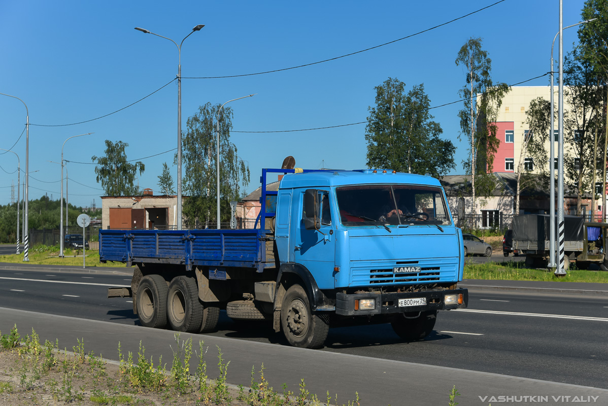 Архангельская область, № Е 800 РМ 29 — КамАЗ-53215 [532150]