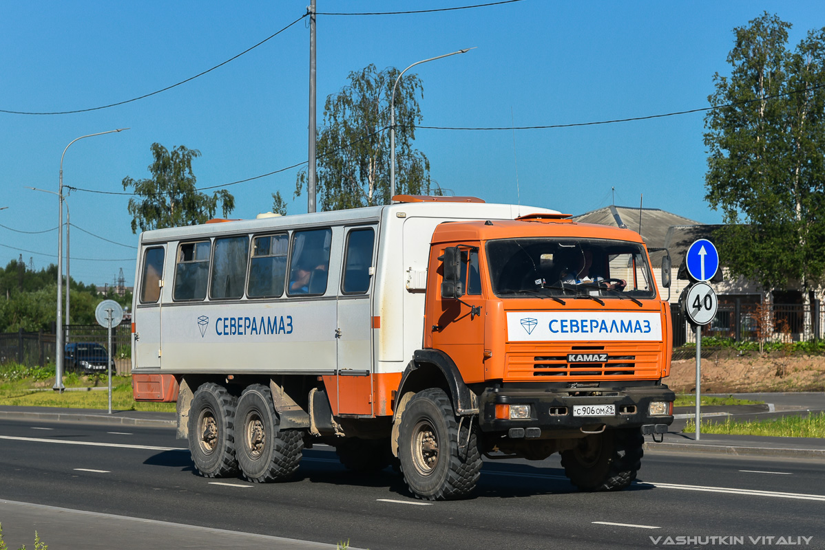 Архангельская область, № С 906 ОМ 29 — КамАЗ-43114-15 [43114R]