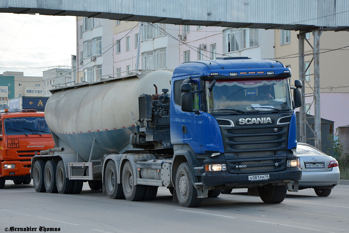 Саха (Якутия), № А 081 РМ 14 — Scania ('2013) R500