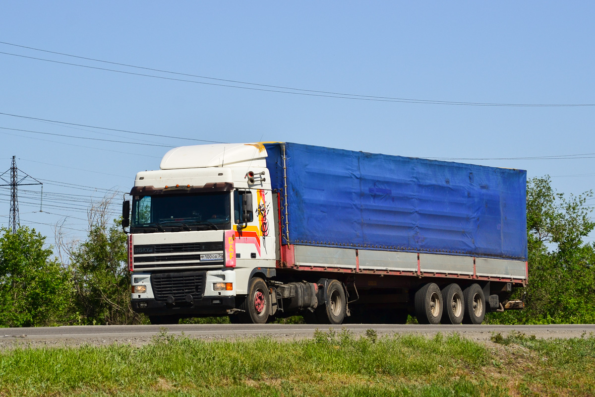 Волгоградская область, № Р 100 ОА 34 — DAF 95XF FT