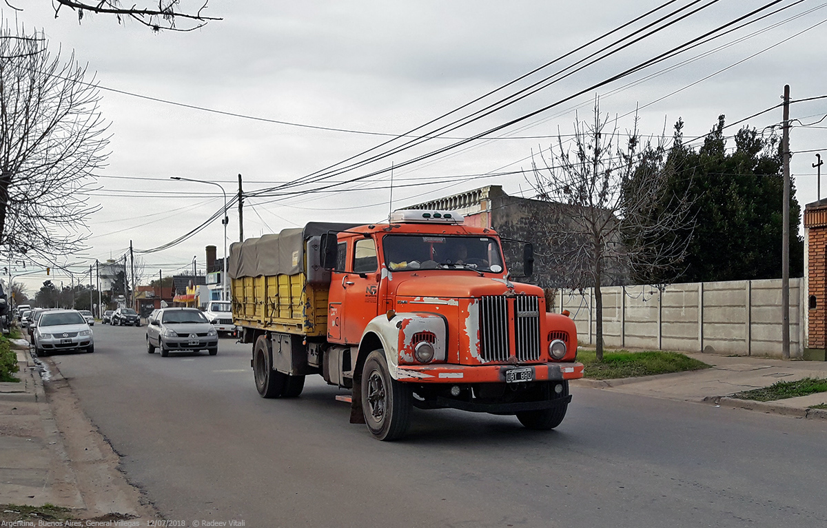 Аргентина, № UBT 880 — Scania (общая модель)