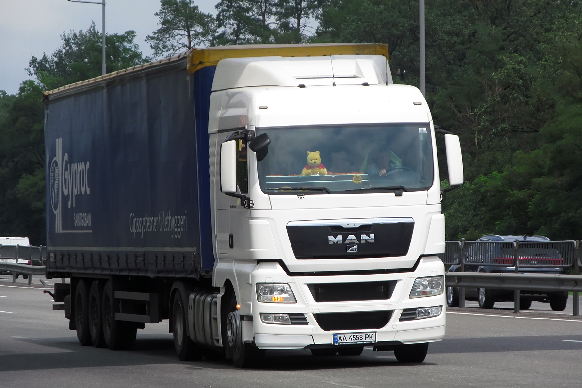 Киев, № АА 4558 РК — MAN TGX ('2007) 18.440