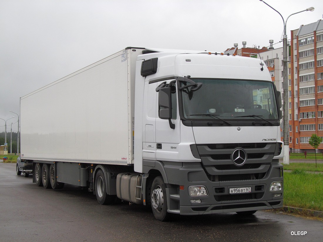 Смоленская область, № А 956 ВТ 67 — Mercedes-Benz Actros '09 1844 [Z9M]