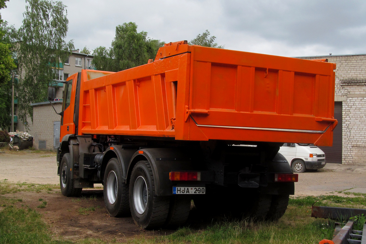 Литва, № HJA 290 — IVECO EuroTrakker