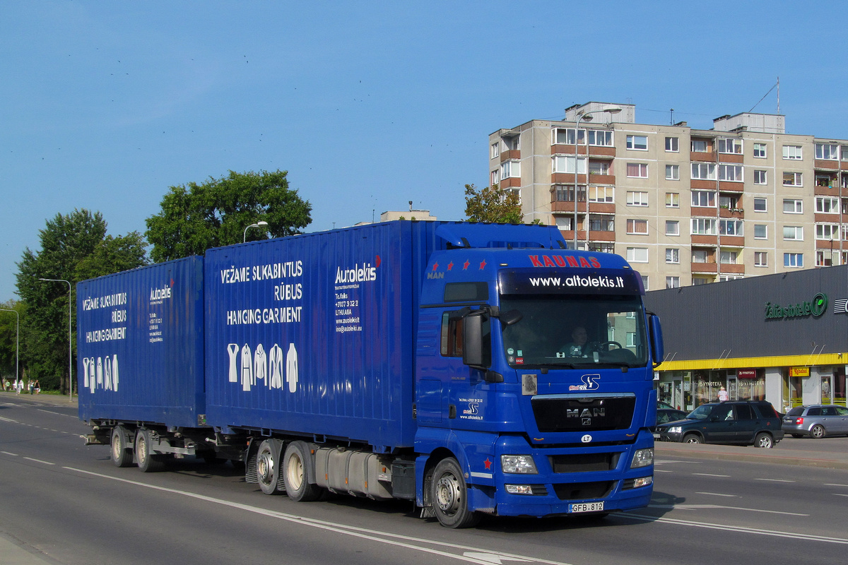 Литва, № GFB 812 — MAN TGX ('2007) 26.400