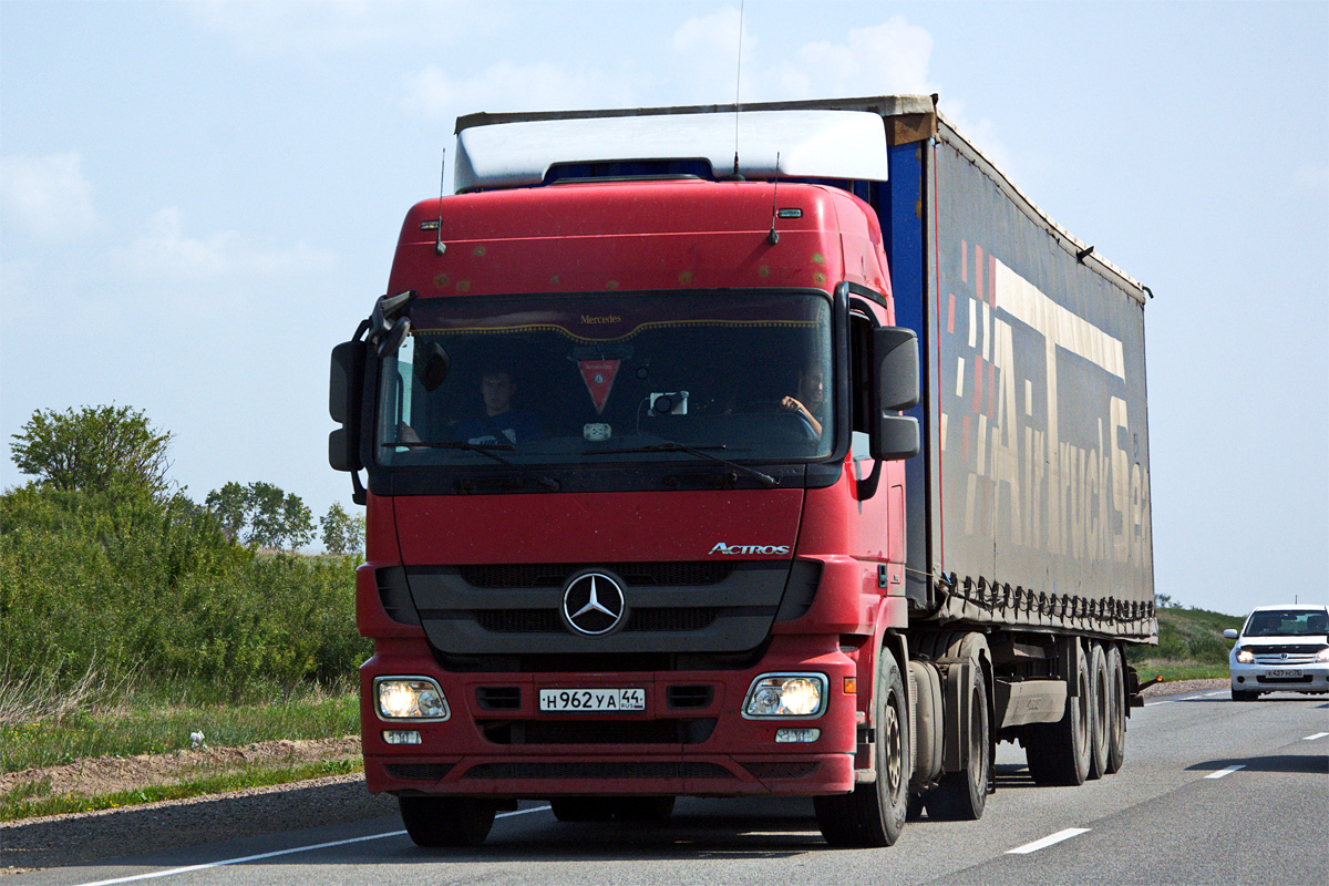 Костромская область, № Н 962 УА 44 — Mercedes-Benz Actros ('2009) 1844