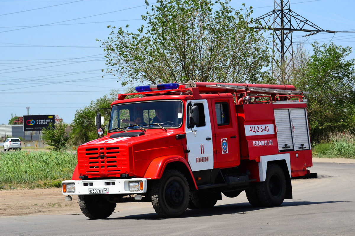 Волгоградская область, № К 307 ВТ 34 — ЗИЛ-433362