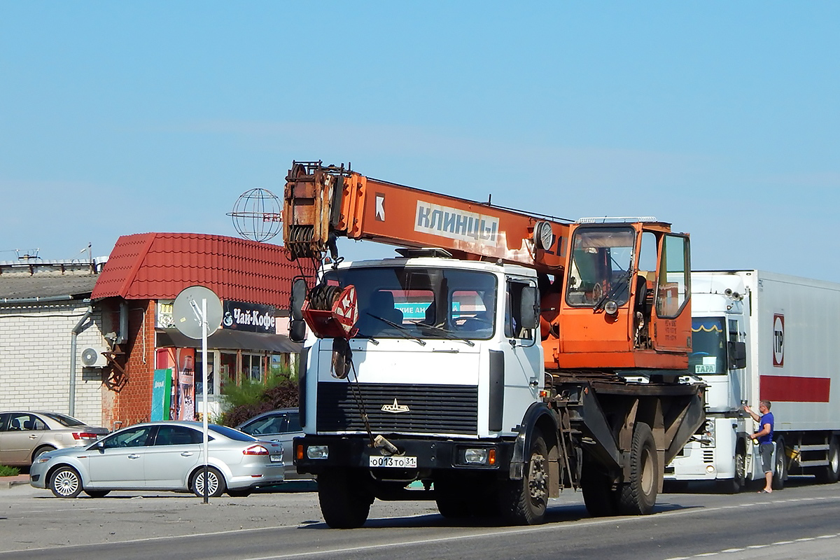 Белгородская область, № О 013 ТО 31 — МАЗ-533702